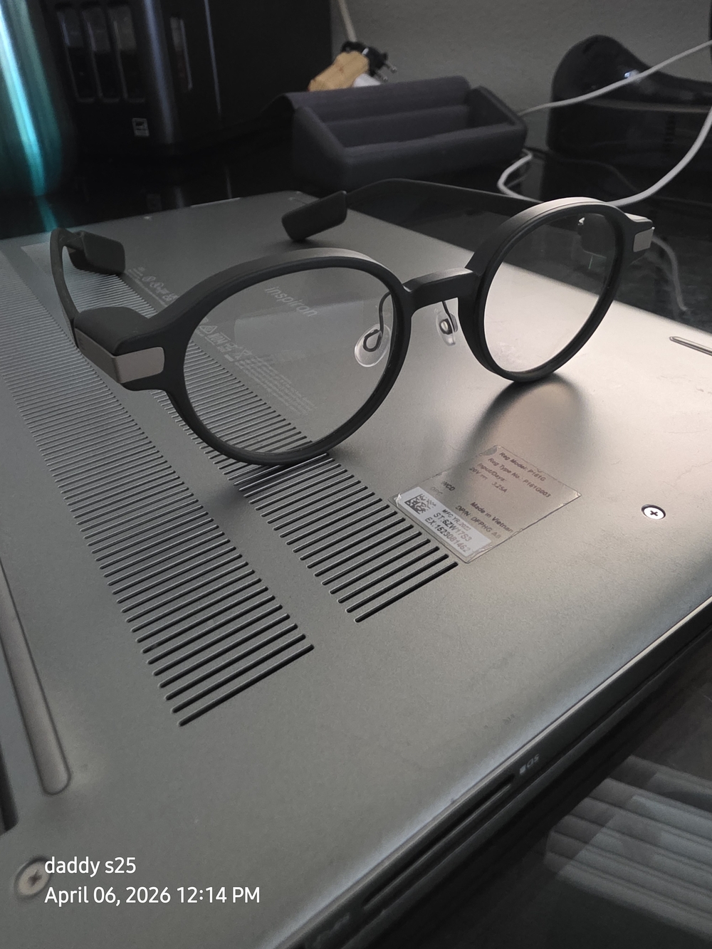 Even Realities G1 A - Smart AR Glasses - Round / Grey